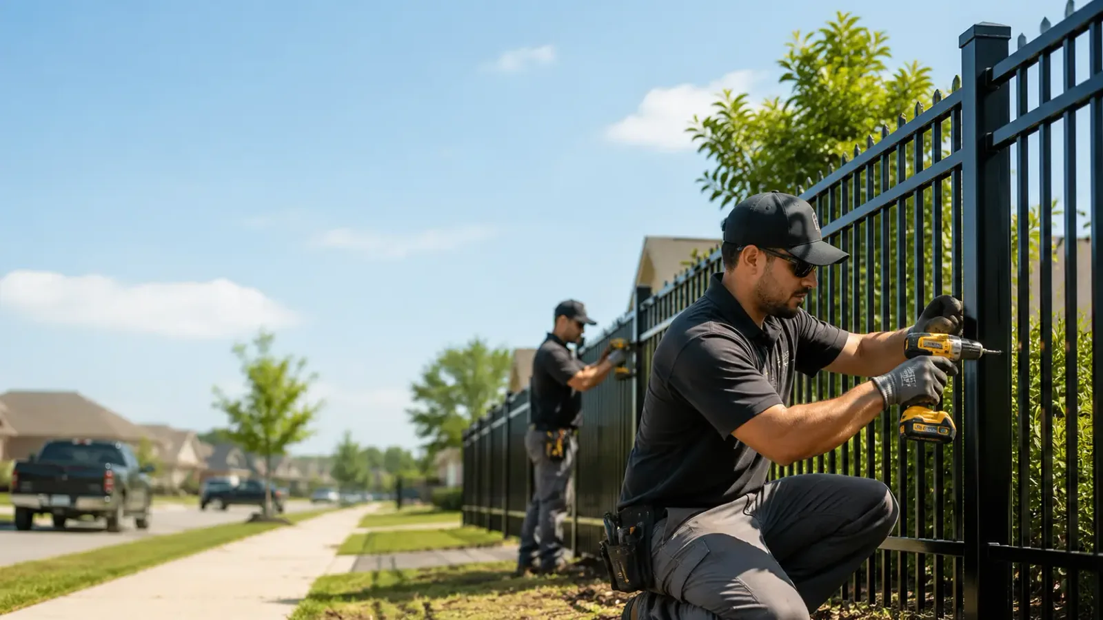 Metal Fence Installation in Hereford, PA
